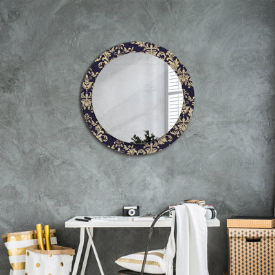 Huldar Glass Flat Wall Mirror