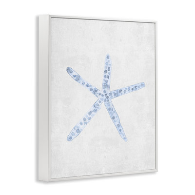 Starfish with Thin Arms Framed Giclee, design by Camila Juncos