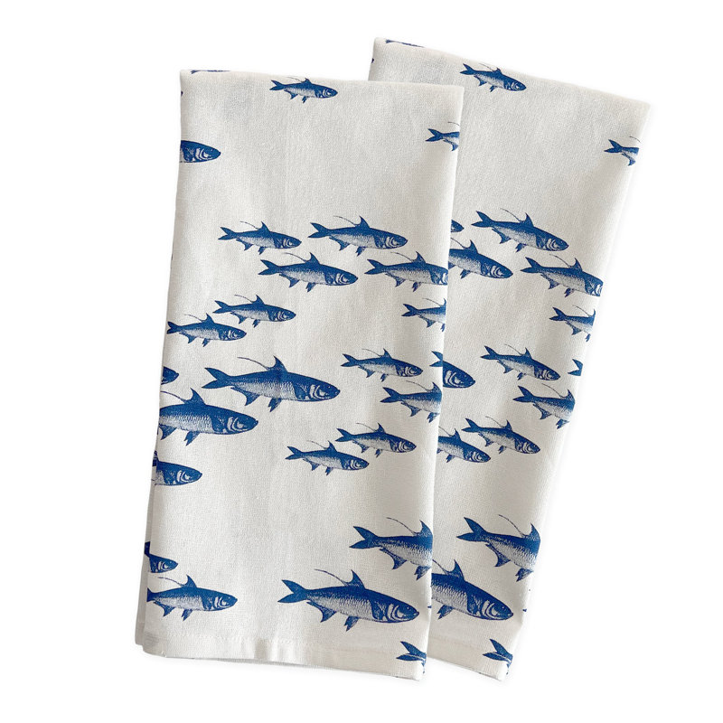 School Of Fish Tea Towel