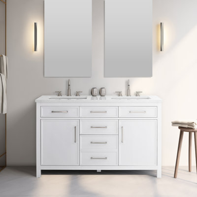 Meuble-lavabo double 54 po Wenniah