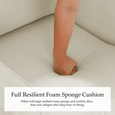 Fauteuil pivotant rembourré à dossier large et large Bronnen