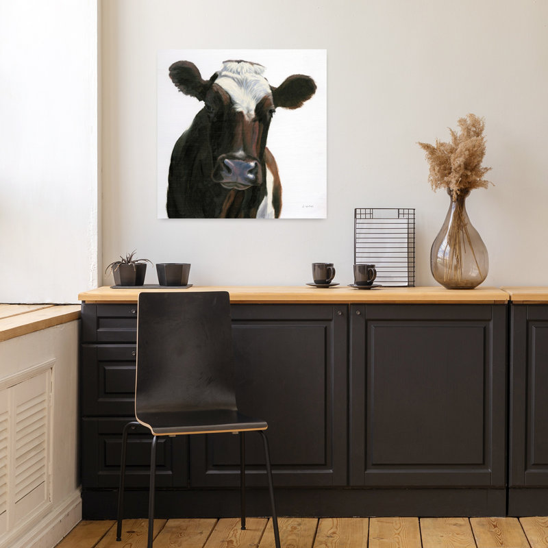 Art contemporain avec des animaux, H 18 po x l 18 po