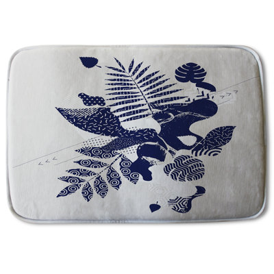 Akelah Memory Foam Non-Slip Bath Rug