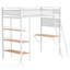 Lit mezzanine à 3 tablettes William