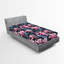 Drap-housse à motif floral Ambesonne-106724899-106724910