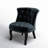 Grenier Traditional Velvet Upholstered Wingback Side Chair with Button-Tufted-1081573185