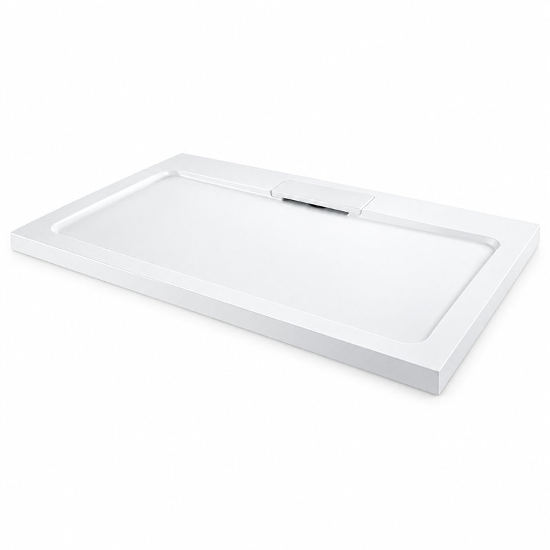  - White, 4.5cm H x 80cm W x 160cm L