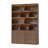 92.5''H X 63''W Two-Door Glass Bookcase-140742516