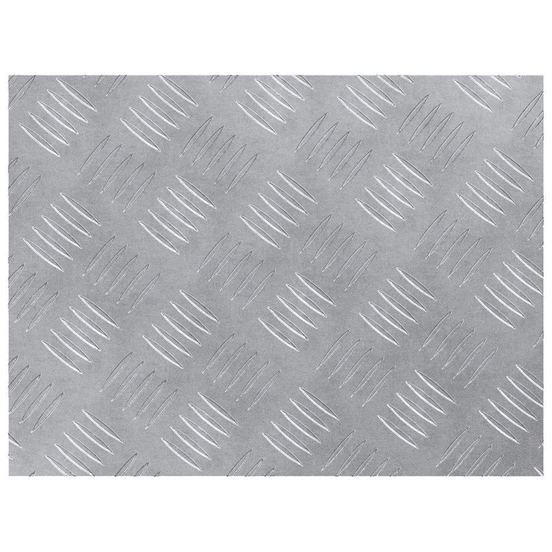 Silver Aluminium Aluminium Stair Treads, Rectangle 30cm x 40cm