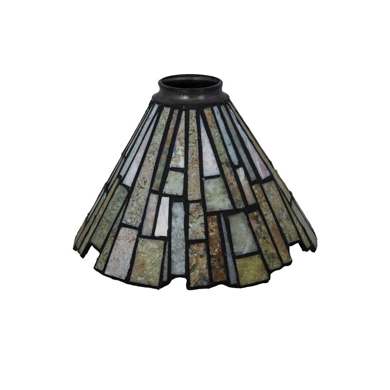 Meyda Tiffany & Stained Glass 5.5'' H x 8'' W Glass Bell Lamp Shade