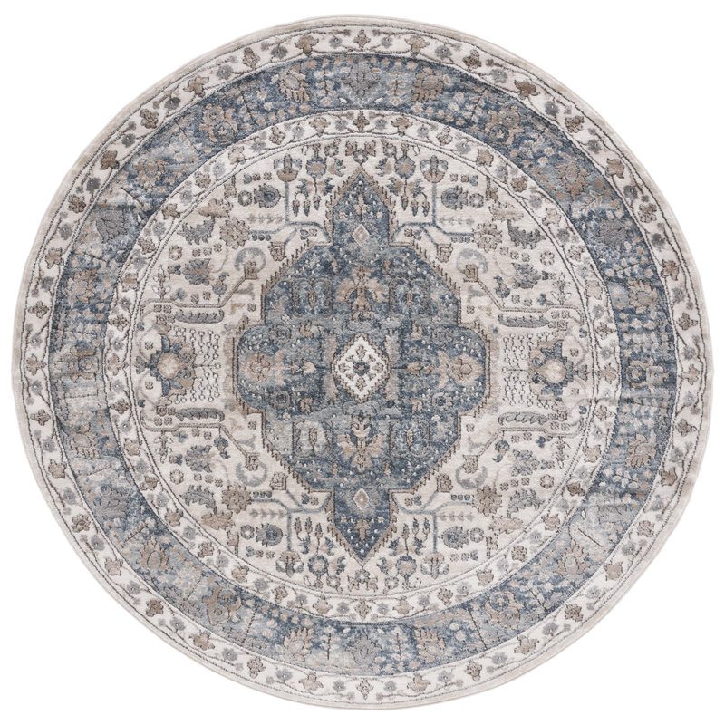 Tapis oriental Aquavious 800 Performance, Rond 6 pi 7 po