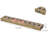 2-Piece Wall Mounted Golf Ball Rack