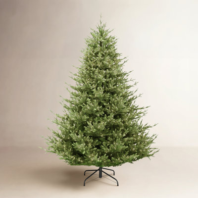 Lighted Artificial Fir Christmas Tree