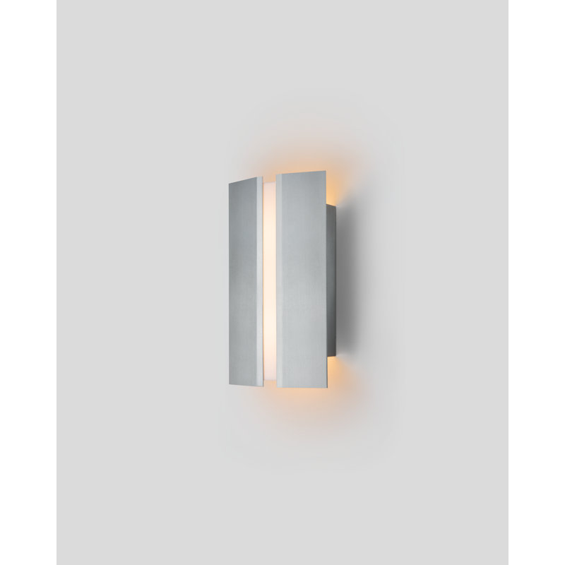 Rima Dimmable LED Flush Mount Sconce, 3500, Satin Nickel