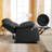 Ethelwyn 36.6'' Wide Modern Breathable Leather Manual Recliner with Overstuffed Arm and Back (Set of 2)-1391639278