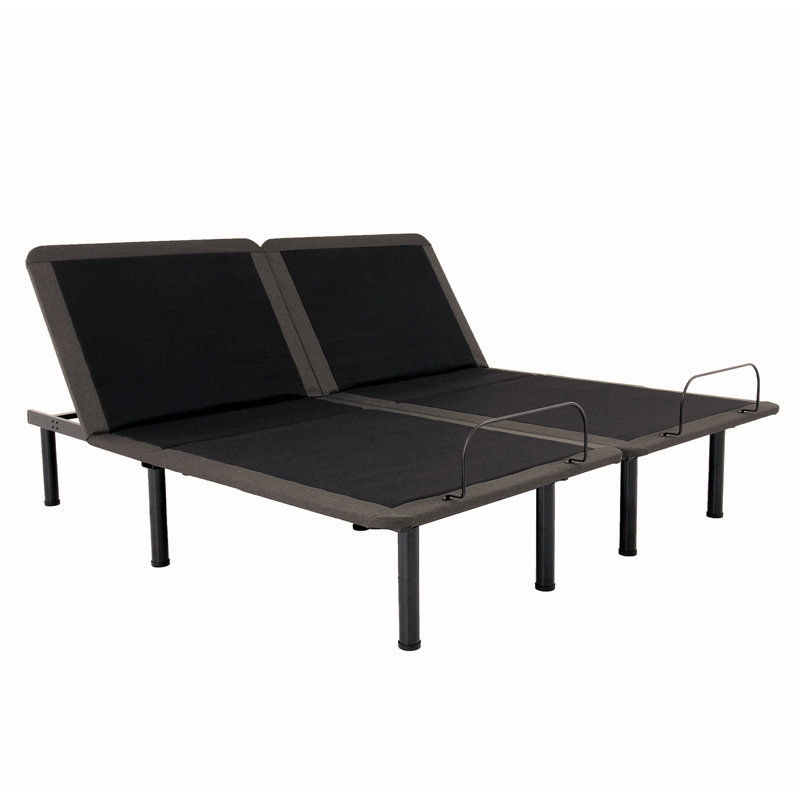 King Size Flex Head Quick Assembly Adjustable Bed Frame With Voice Activated Controls
