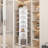 7-Tier Spinning Shoe Rack,Free Standing 360° Revolving Shoe Organizer,High Bottom Design Shoe Tower