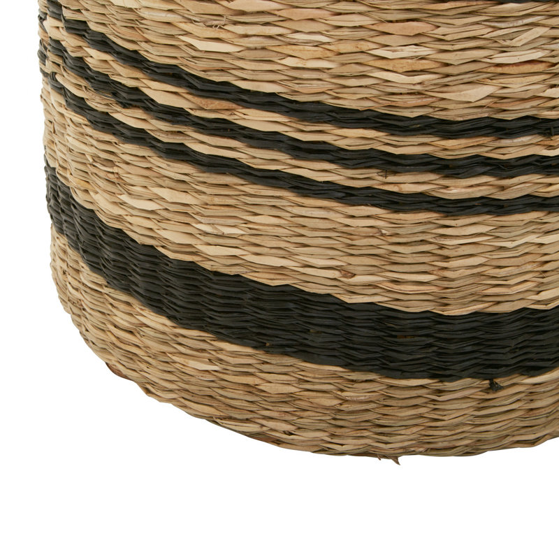 Bay Isle Home Naperon Seagrass Decorative Basket