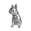 Figurine créative pour chien en résine galvanisée