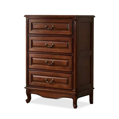 Buffet en bois manufacturé et brun noisette