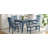 Barnouski Four Leg Dining Set-4105657-4105662-4105663