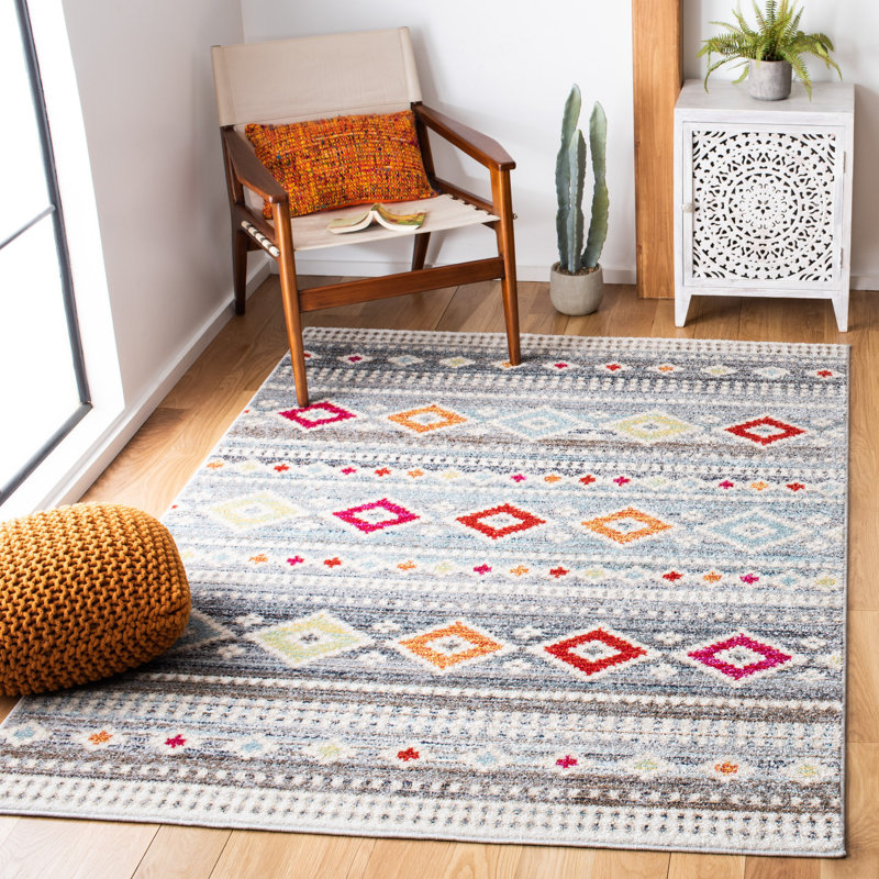 Jenifer Performance Southwestern Rug, Rectangle 5'1" x 7'6"