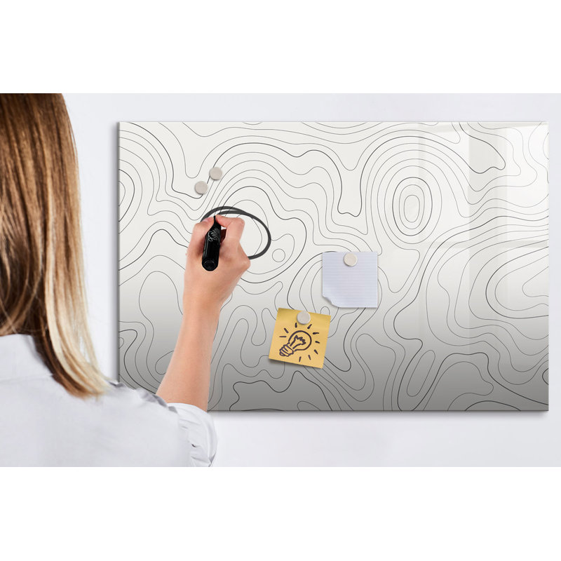 Magnetic Glass Dry Erase Board