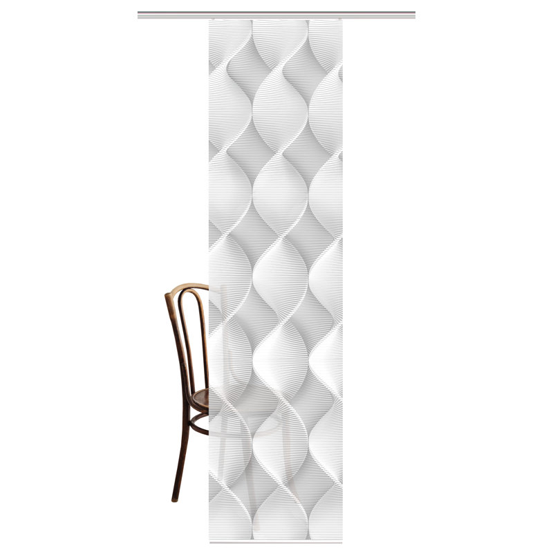 Semi Sheer Sliding Panel Single Panel