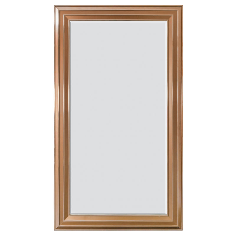 Leaner with Metal Frame Accent, Copper, 84" x 48"
