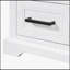 Meuble-lavabo moderne avec lavabo en céramique et rangement spacieux pour une salle de bain élégante