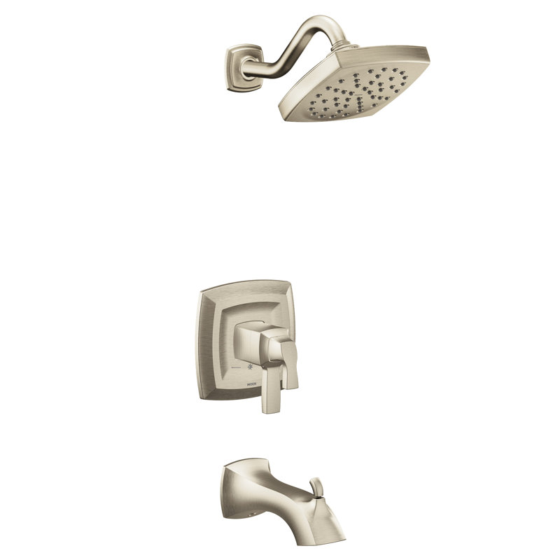 Voss M-CORE 4-Series Eco-Performance Tub And Shower Trim , Valve Required, Brushed Nickel