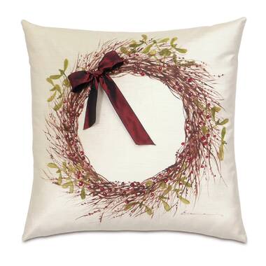 Eastern Accents Holiday Metallic Ornaments Lumbar Pillow Cover & Insert