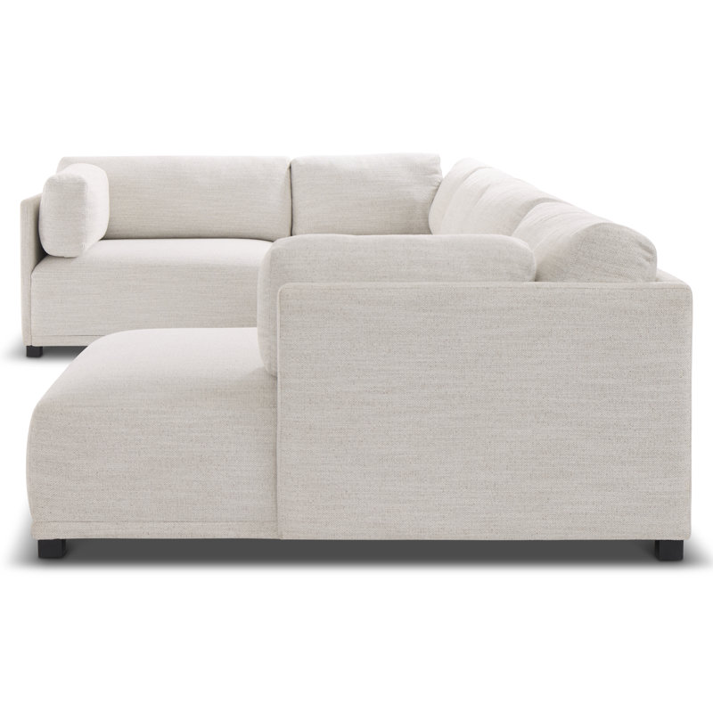 Bernhardt Parker 5-Piece Fabric Sectional, Right Hand Facing