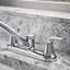 Double Handle Kitchen Faucet with Side Spray