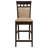 Anastin Closed Back Counter Chair Cappuccino-16761999
