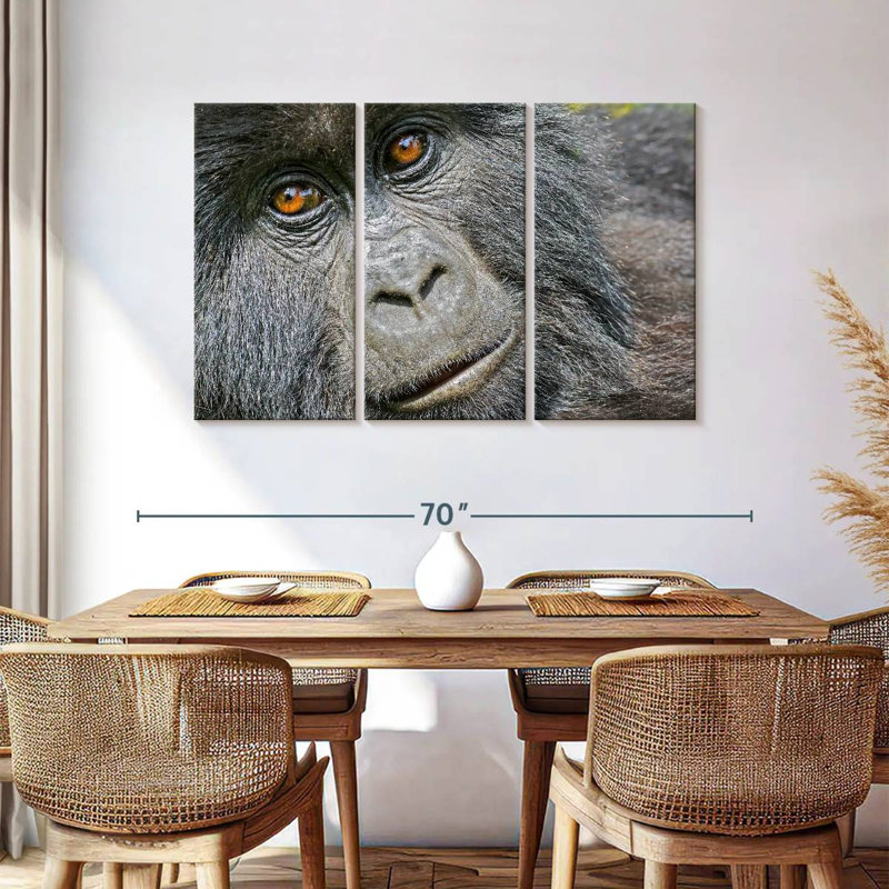 Gorilla Face, 36" H x 57" W
