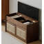 Banc de rangement Mid-Century