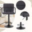Aisleyne Swivel Upholstered Adjustable Height Counter Stool with Metal Frame-1090910184