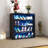 Shoe Box with RGB LED Light, Wooden Stackable Shoe Storage Box with Glass Door, Shoe Storage Bin Shoe Display Case for Sneakers (4 Tier-1)-49412667