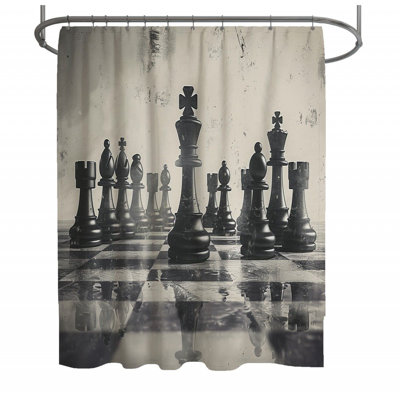 Rideau de douche Chess