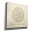 Toile épique Graffiti «Beach Treasures 4 Christmas» par Emily Adams, 37 po x 37 po-102842215