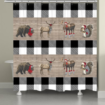 Shauna Plaid Shower Curtain