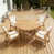 Light Teak+Round table+Umbrella Hole is out of stock