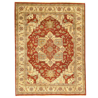 Hand Knotted Wool Oriental Indoor Rug