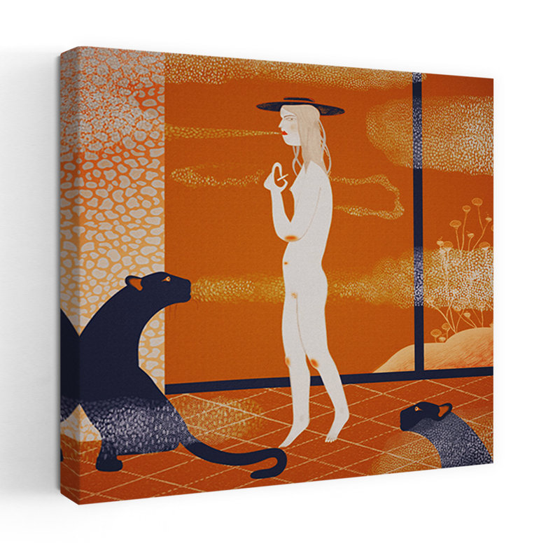 Art contemporain Art contemporain, H 36 po x l 36 po