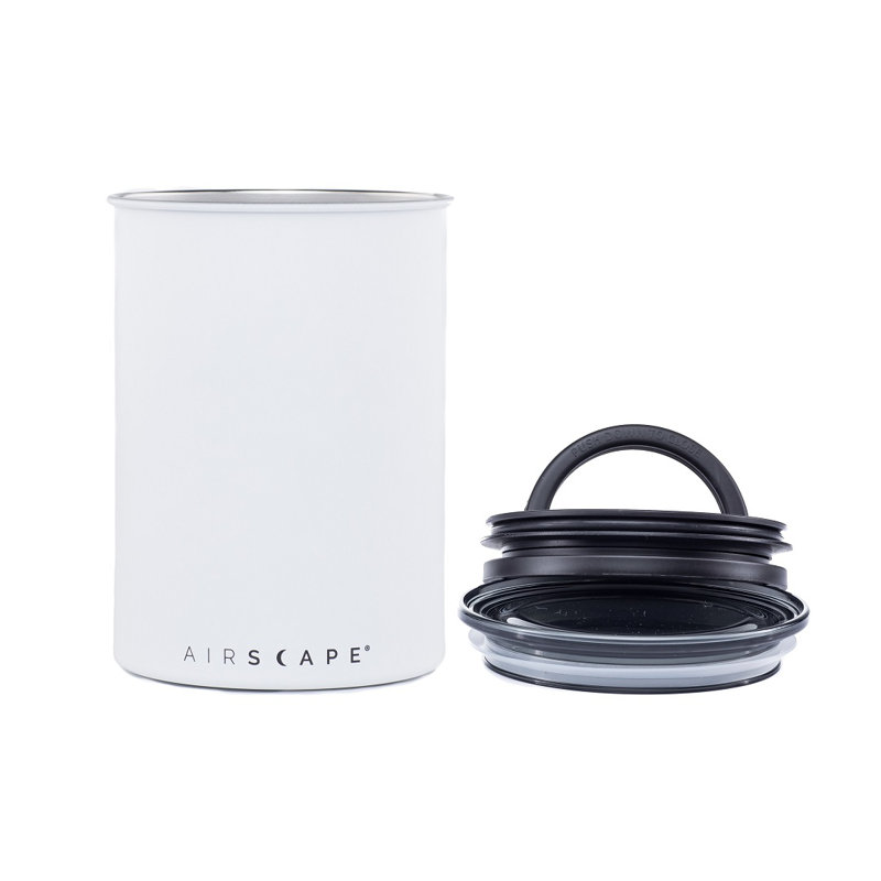 Jar, Chalk (Matte White), 7" H x 5" W x 5" D