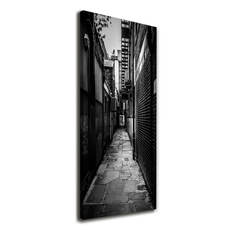 Urban Streets - Wrapped Canvas Print