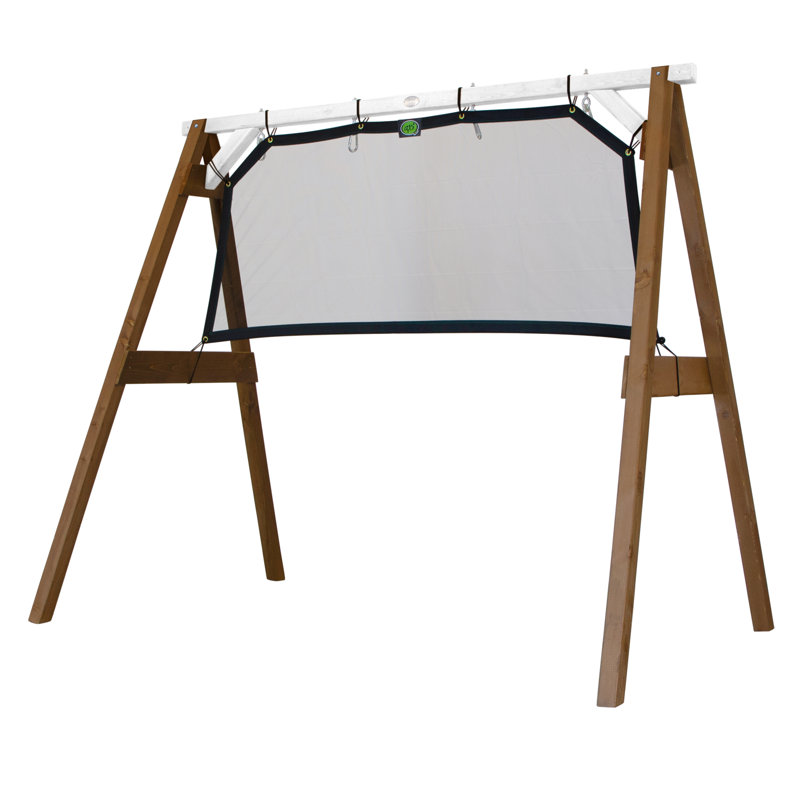 AXI Hemlock Swing Set with 2 Swing(s), Brown/White