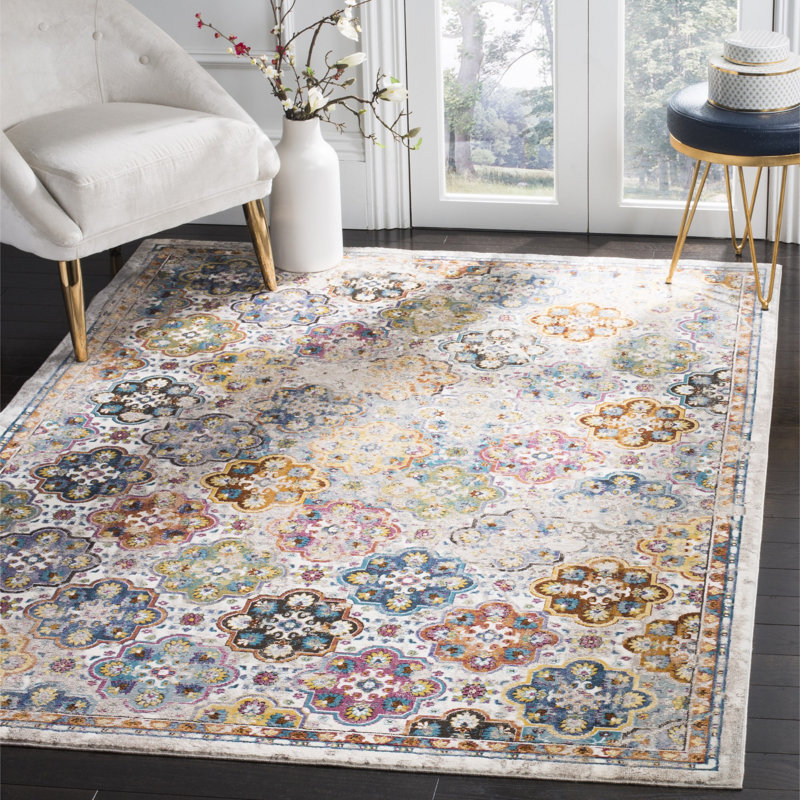 Bruckmann Performance Geometric Rug, Rectangle 8' x 10'