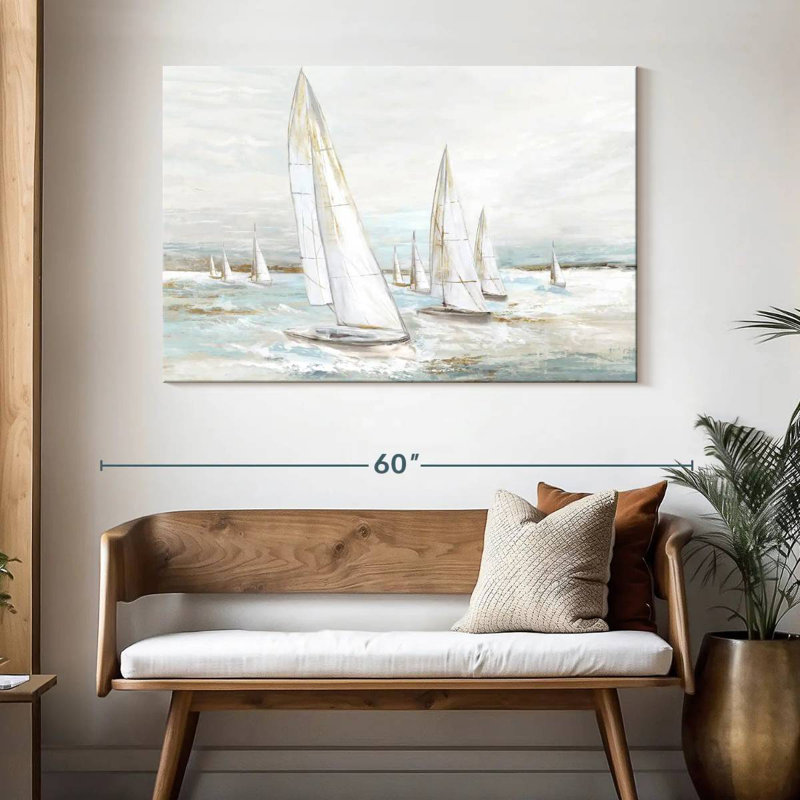 Mehar Windswept Sails I, 32" H x 48" W